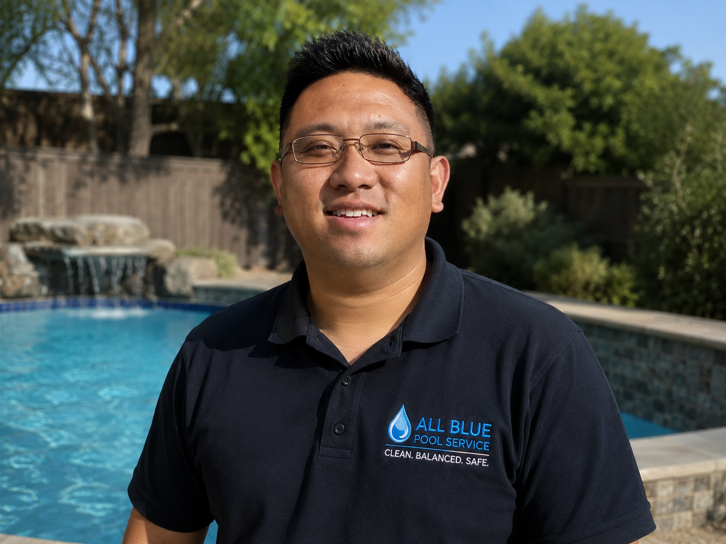Pha Vang, Owner of All Blue Pool Services Sacramento